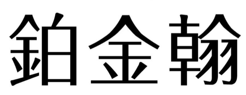铂金翰