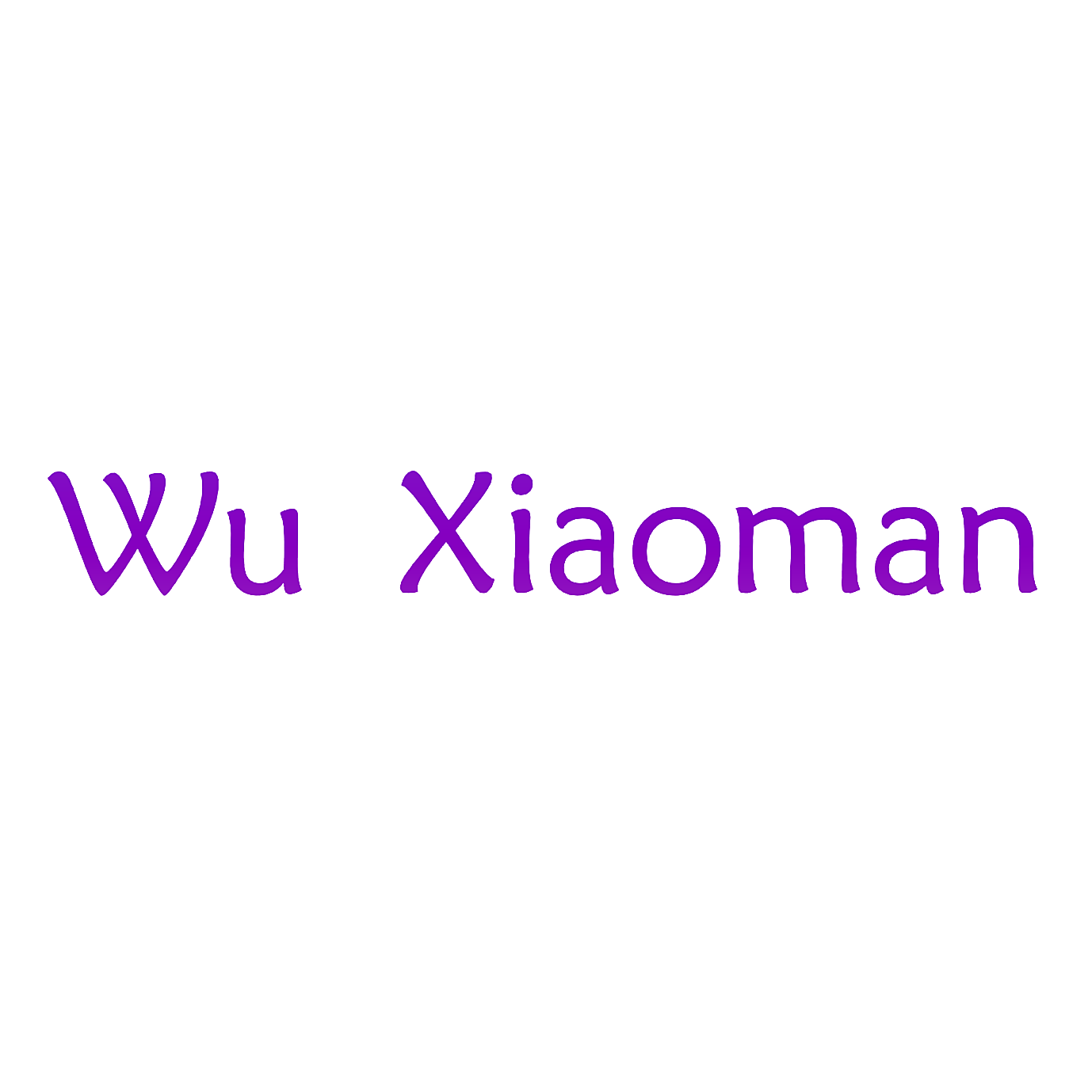 WU XIAOMAN